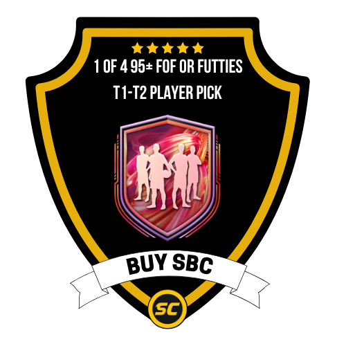 EA FC 26 SBC 1 of 4 95+ FOF or FUTTIES T1-T2 Player Pick - PC